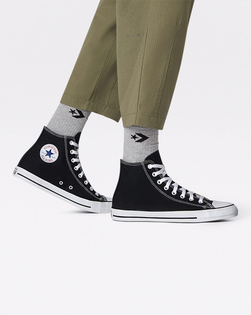 Women's Converse Chuck Taylor All Star Classic High Top Shoes Black | AU 90C51W